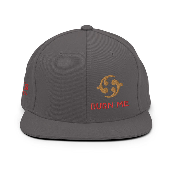 Flat Bill Hat - Snapback